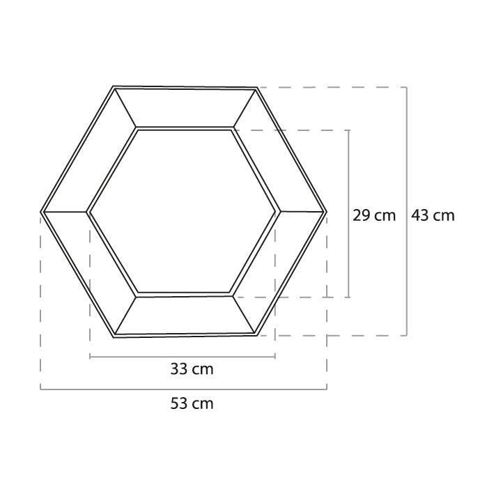 HEX MIRROR 53/43